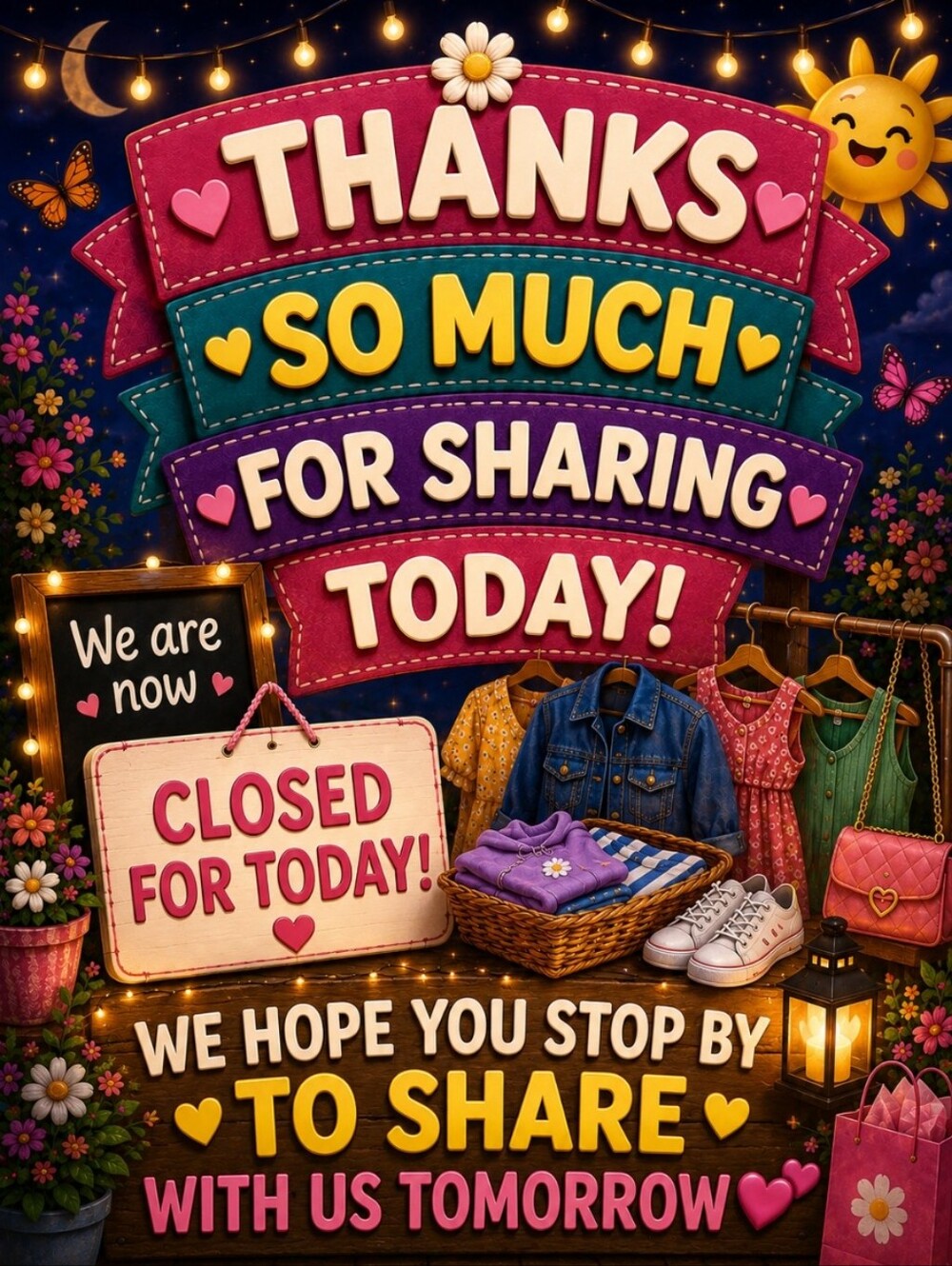 🚫 CLOSED 🚫TUES 5/12 🔖NEW WITH TAGS 🔖SHARE 4
